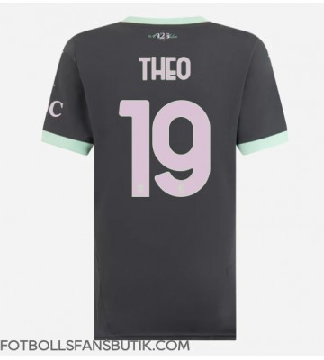 AC Milan Theo Hernandez #19 Replika Tredje Tröja Damer 2024-25 Kortärmad